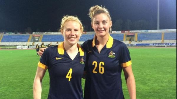 Clare Polkinghorne and Larissa Crummer