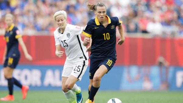 Emily van Egmond is back for the Matildas first training camp of 2016 this week.