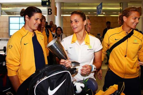 Westfield Matildas building again
