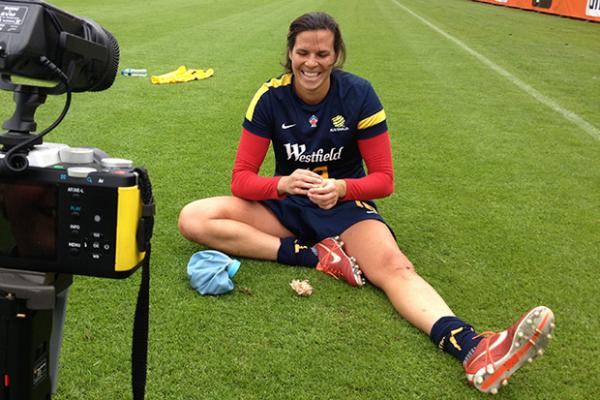 Williams at home in goals