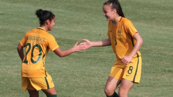 ​The Young Matildas have qualified for next year’s AFC U-19 Asian Cup after beating Jordan 7-1 overnight.