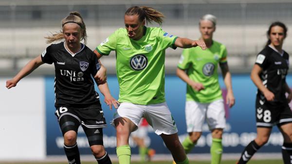 Emily van Egmond claiimed the German Cup final overnight with her club VfL Wolfsburg.