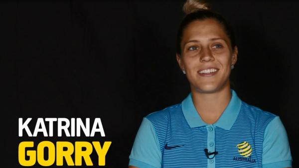 Westfield Matildas star Katrina Gorry.