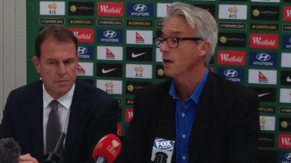David Gallop and Alen Stajcic