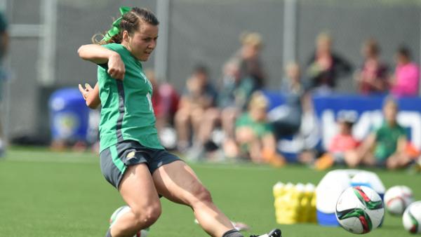 Hayley Raso is relishing a return to the national team fold with the Westfield Matildas.