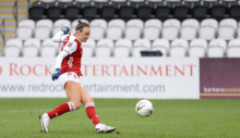 Cait Foord goal for Arsenal 