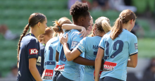 Matildas at Home: Round 12 - Princess Ibini scores hattrick