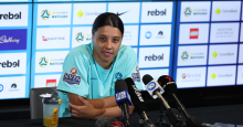 Sam Kerr | Pre-Match Press Conference | CommBank Matildas v Philippines