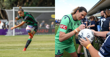 Matildas at Home Review: Round Four - Chloe Logarzo scores for Western United