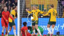 WATCH: CommBank Matildas rescue late 1-1 draw against Asian Champions China in front of sell-out Adelaide crowd