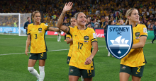Kyah Simon signs for Sydney FC in the A-League Women's