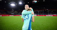 Catley "proud" of Arsenal teammate Cooney-Cross after goal