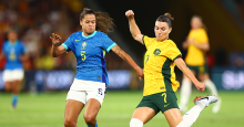 Catley: “It’s a new system… and they’re a tough team.”