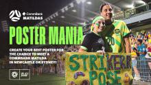 CommBank Matildas Poster Mania in Newcastle & Sydney